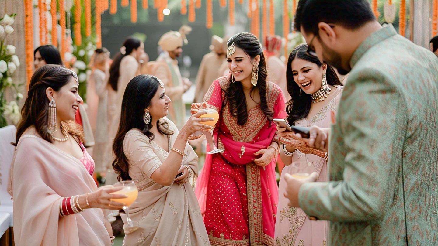 Outfits, DJ, photography, and others all set—just relax and enjoy the wedding.